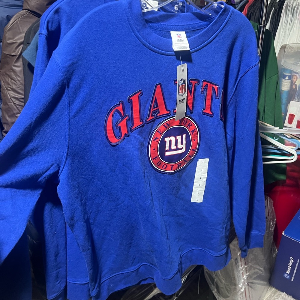 Unisex giant’s nfl giants sweatshirt blue color new